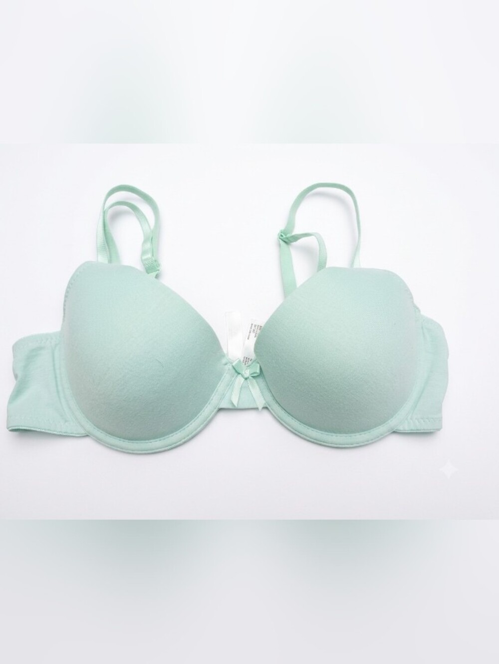Mamia Mint Green Full Coverage Molded Underwire Bra - Size 36C